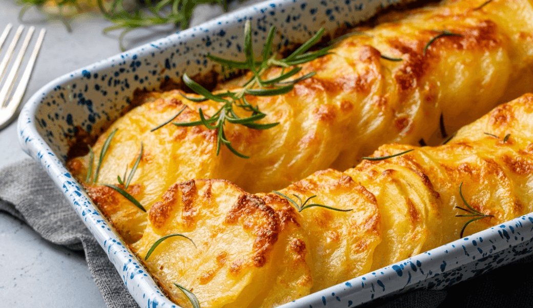 Papas gratinadas